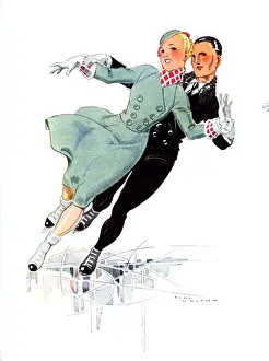Grinning Prints: A Waltz Figure / Vincent