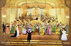 Images Dated 26th April 2021: Waltzes from Vienna at the Alhambra, London, ballroom scene