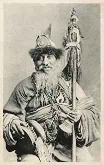 Begging Prints: Wandering Tibetan Buddhist Holy Man