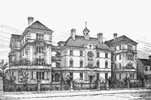 Clapham Prints: Wandsworth & Clapham Union Childrens Receiving Home, London