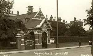 Wandsworth Prints: Wandsworth Union Infirmary, St Johns Hill, London