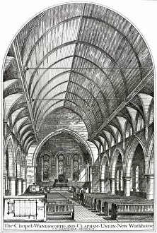 Aldwinckle Collection: Wandsworth Workhouse Chapel