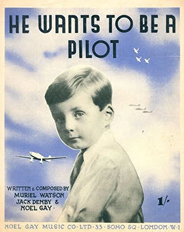 Portrays Collection: He Wants To Be A Pilot