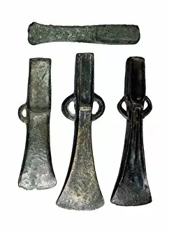 Conde Gallery: War axes of the Second Iron Age. From Pruneda