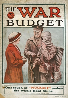 Images Dated 24th April 2017: The War Budget - Tommies in gas masks