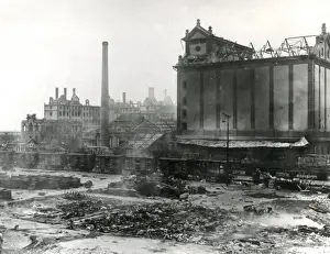 Pacha Prints: War damage, Haidar Pacha, Constantinople, WW1