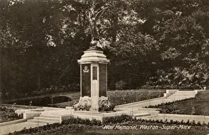 Images Dated 21st November 2019: War Memorial, Grove Park, Weston-Super-Mare, Somerset