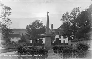 Remembrance Prints: War Memorial in Rottingdean