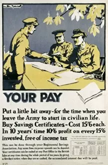 Onslow War Posters Collection: War Pay Poster