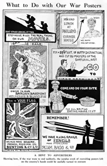 Ritchie Prints: What to do with our War Posters