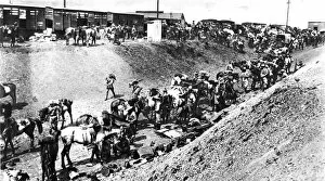 Burgher Collection: The war in South Africa, where railways and armoured trains were much used