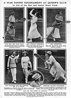 War tennis tournament at Queens Club, 1916