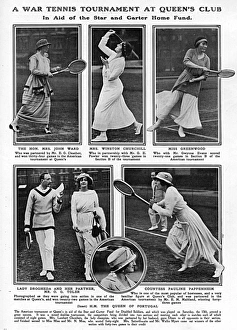 War tennis tournament at Queens Club, 1916 War tennis tournament at Queens Club, 1916