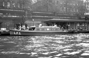 War Weapons Week and London Fire Brigade fireboats, WW2