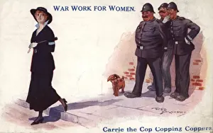 Stir Prints: War Work Policewoman WW1