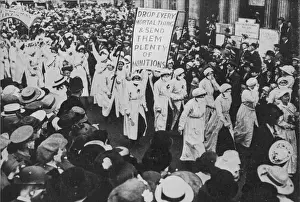 War workers in the Womens Procession in London