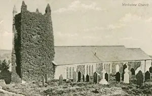 Grave Stones Prints: Warbstow Church, Cornwall