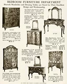 Images Dated 27th July 2017: Wardrobes & dressing tables 1929
