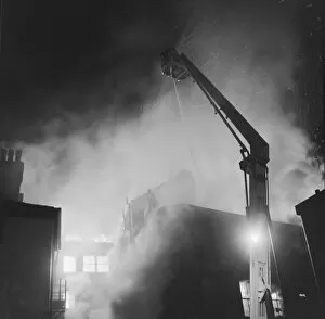 Blaze Collection: Warehouse fire, Manchester