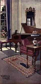 Cushioned Prints: Waring and Gillow Advertisement