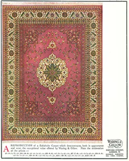 Waring and Gillow Advertisement