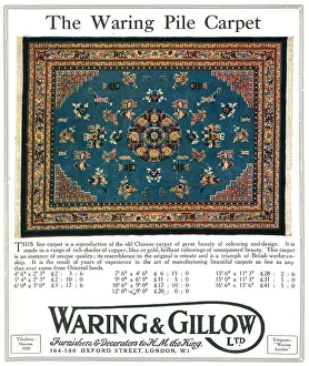 Waring and Gillow Advertisement