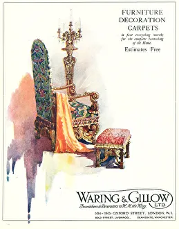 Waring and Gillow Advertisement