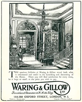 Waring and Gillow Advertisement