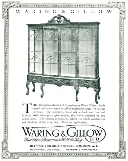 Waring and Gillow Advertisement