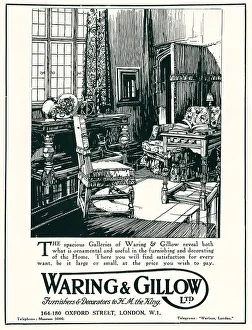 Waring and Gillow Advertisement