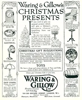 Waring and Gillow Advertisement