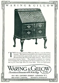 Waring and Gillow Advertisement
