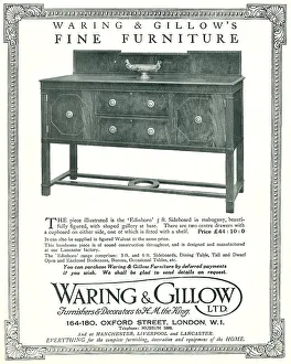 Waring and Gillow Advertisement