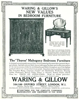 Waring and Gillow Advertisement