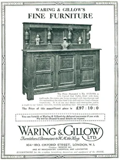 Waring and Gillow Advertisement