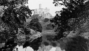 Warkworth Prints: Warkworth Castle, Victorian period