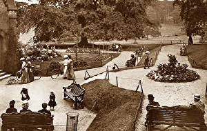 Warley Prints: Warley Woods Abbey Gardens Birmingham early 1900s
