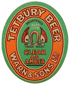 Label Prints: Warn & Sons Tetbury Beer