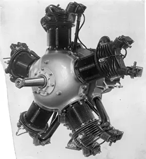 Warner Prints: Warner Scarab Junior five-cylinder 90hp air-cooled radial
