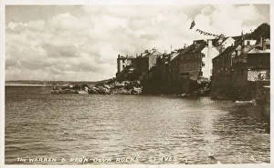 Warren Gallery: The Warren and Peon Olva Rocks, St. Ives, Cornwall