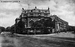 Vale Prints: Warrington Lodge (Colonnade Hotel), Maida Vale, London