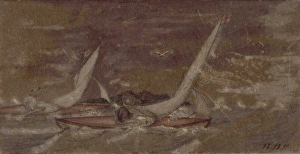 Warrington Gallery: Warrington and Robert Baden-Powell sailing canoes