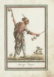 Mace Prints: Warrior of the Iroquois Confederacy