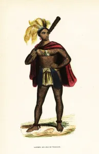 Torso Prints: Warrior of Nuku Hiva, Marquesas Islands