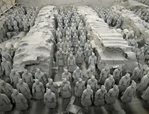 Warriors of Xi an. 221 -206 BC; Terracotta Army