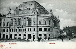 Warsaw Prints: Warsaw Philharmonic Hall, Warsaw, Poland