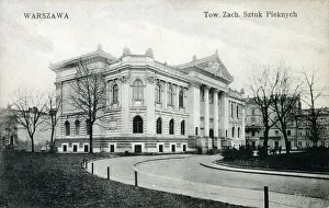 Warsaw Prints: Warsaw, Poland - The Zacheta National Gallery of Art
