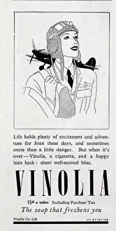 Waaf Prints: Wartime advert for Vinolia Soap