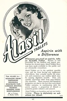Promoting Prints: Wartime Alasil Advertisement