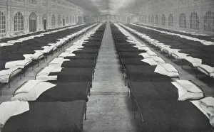 Wartime Beds at Earls Court, West London
